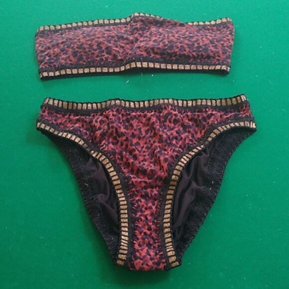 PQ Swim Platinum Swimwear Solange Ferrarini Wild Heart Bikini Set - Picture 4 of 10